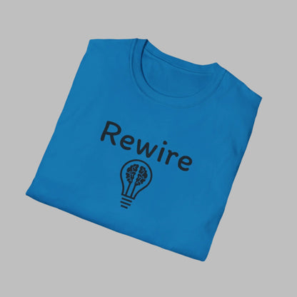 Rewire Your Brain "Lightbulb" Unisex Softstyle T-Shirt