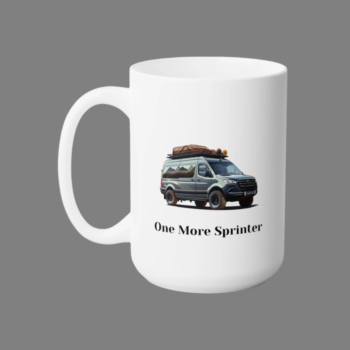 One More Sprinter Ceramic Mug 15oz