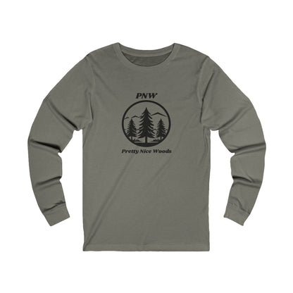 PNW 'Pretty Nice Woods' Long Sleeve Tee