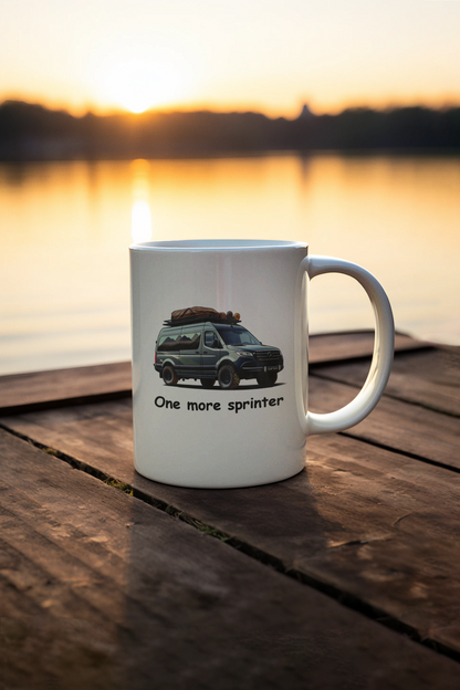 One More Sprinter Ceramic Mug 15oz