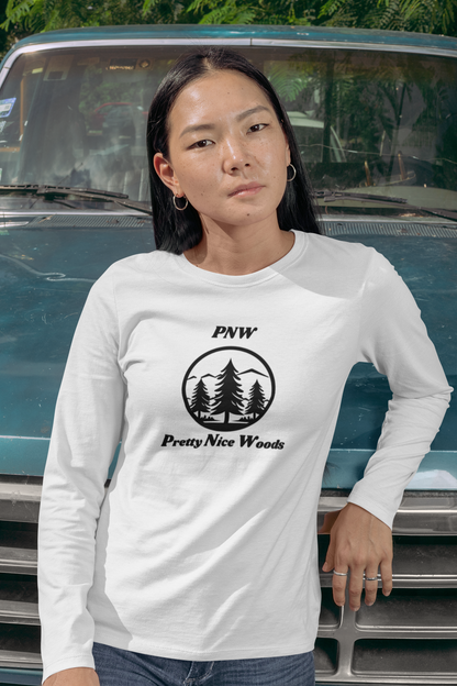 PNW 'Pretty Nice Woods' Long Sleeve Tee