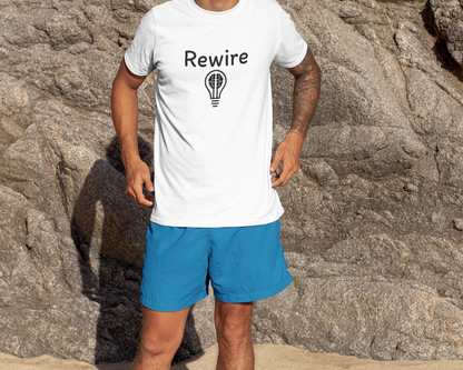 Rewire Your Brain "Lightbulb" Unisex Softstyle T-Shirt